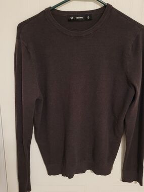 Ring Men’s Crewneck Sweater in Dark Brown